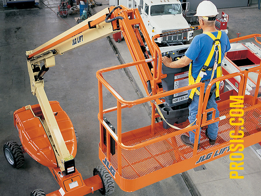 Plataforma Articulada 45 Pies, Eléctrica 11