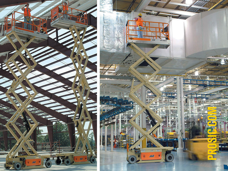 Plataforma Tijera 26 Pies, Eléctrica 10