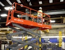 Plataforma Tijera 32 Pies, Eléctrica 12