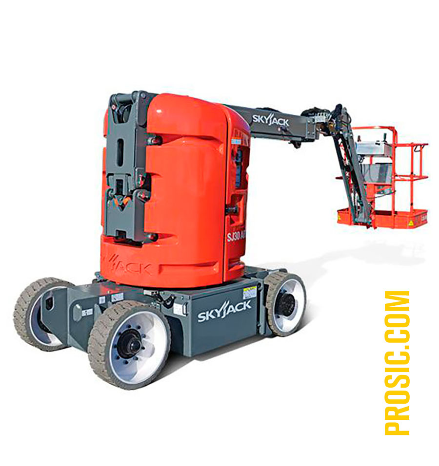 Plataforma Articulada 30 Pies, Eléctrica 11